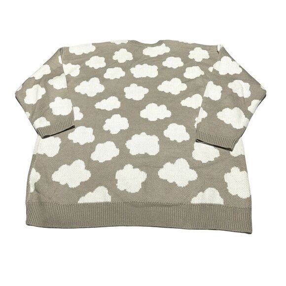 Torrid Rainbow Cloud Pullover Sweater Crew Neck Womens Size 3X Drop Shoulder - Picture 5 of 9